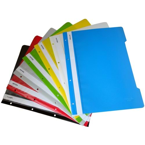Esselte Telli Dosya Plastik A4 Kırmızı SLT-4199 (1 Adet)