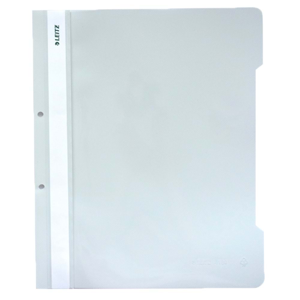 Leitz Telli Dosya Plastik Beyaz L-4189 (1 Adet)