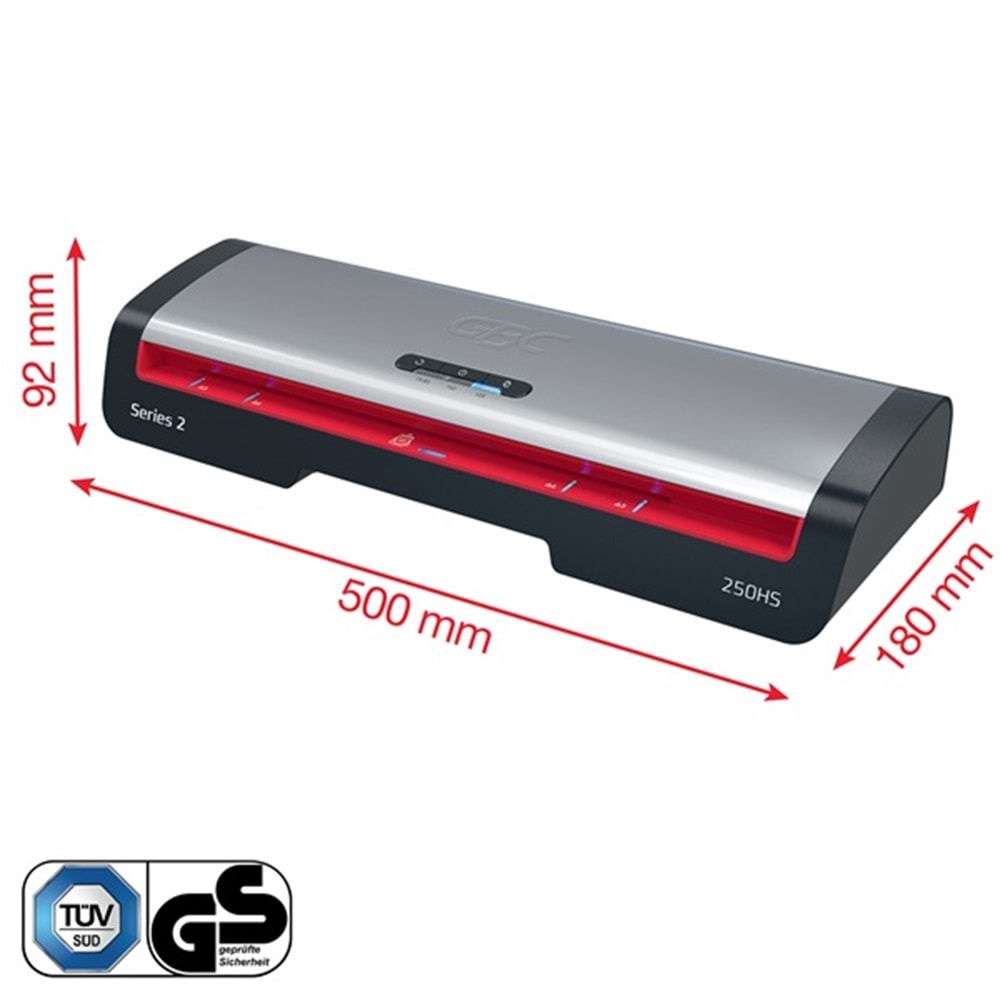 GBC Laminasyon Makinesi 250HS A3 EU 4410071EU