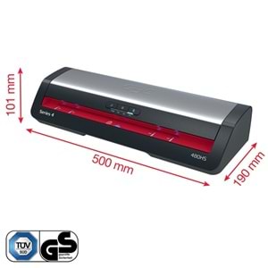 GBC Laminasyon Makinesi 480HS A3 EU Siyah 4410072EU