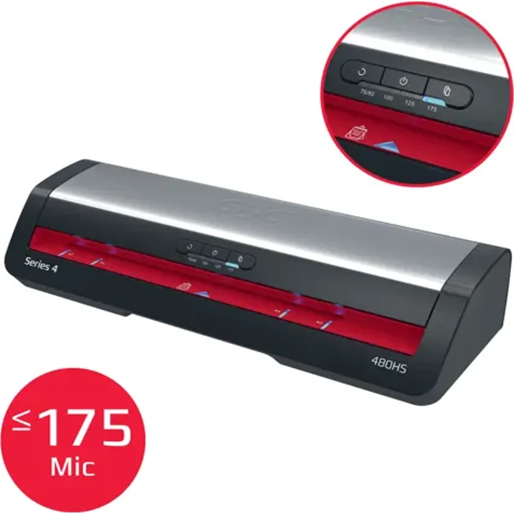 GBC Laminasyon Makinesi 480HS A3 EU Siyah 4410072EU