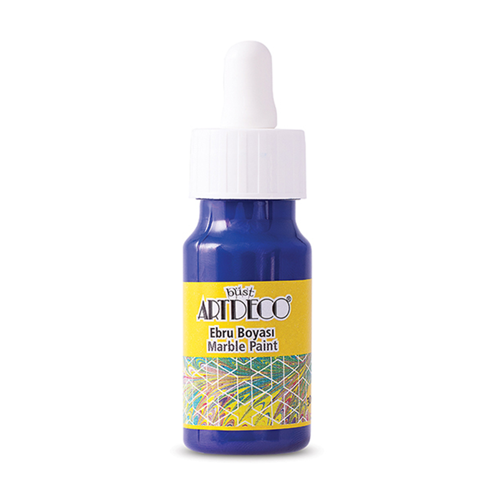 Artdeco Ebru Boyası 30 ML Mavi Y-016B-10 (1 Adet)