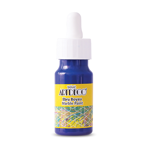 Artdeco Ebru Boyası 30 ML Mavi Y-016B-10 (1 Adet)