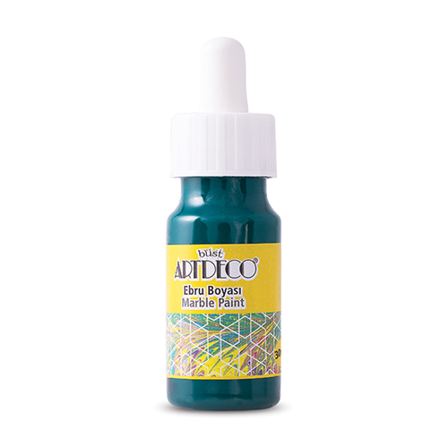 Artdeco Ebru Boyası 30 ML Yeşil Y-016B-05 (1 Adet)