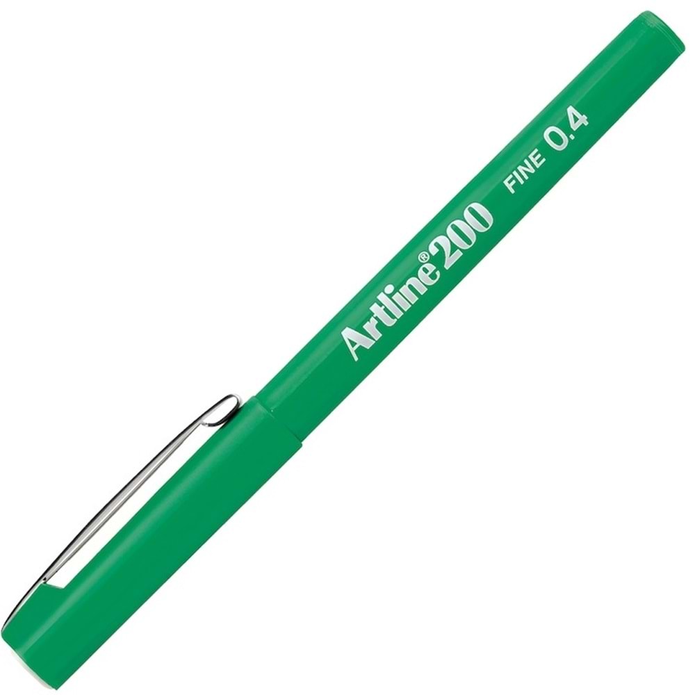 Artline Fineliner 0.4 MM Yeşil EK-200N (1 Adet)