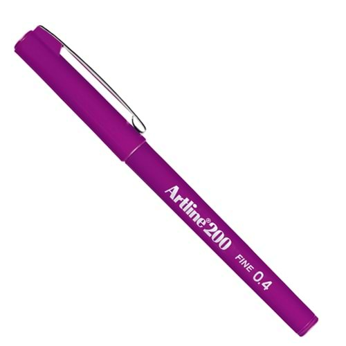 Artline Fine Writing Pen 0.4 MM Eflatun EK-200N