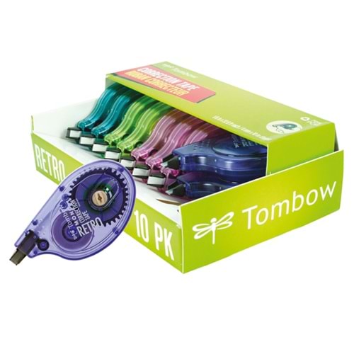 Tombow Şerit Silici Retro 4.2 mm x 10 MT LV-T-CT-YTTB10P (1 Adet)