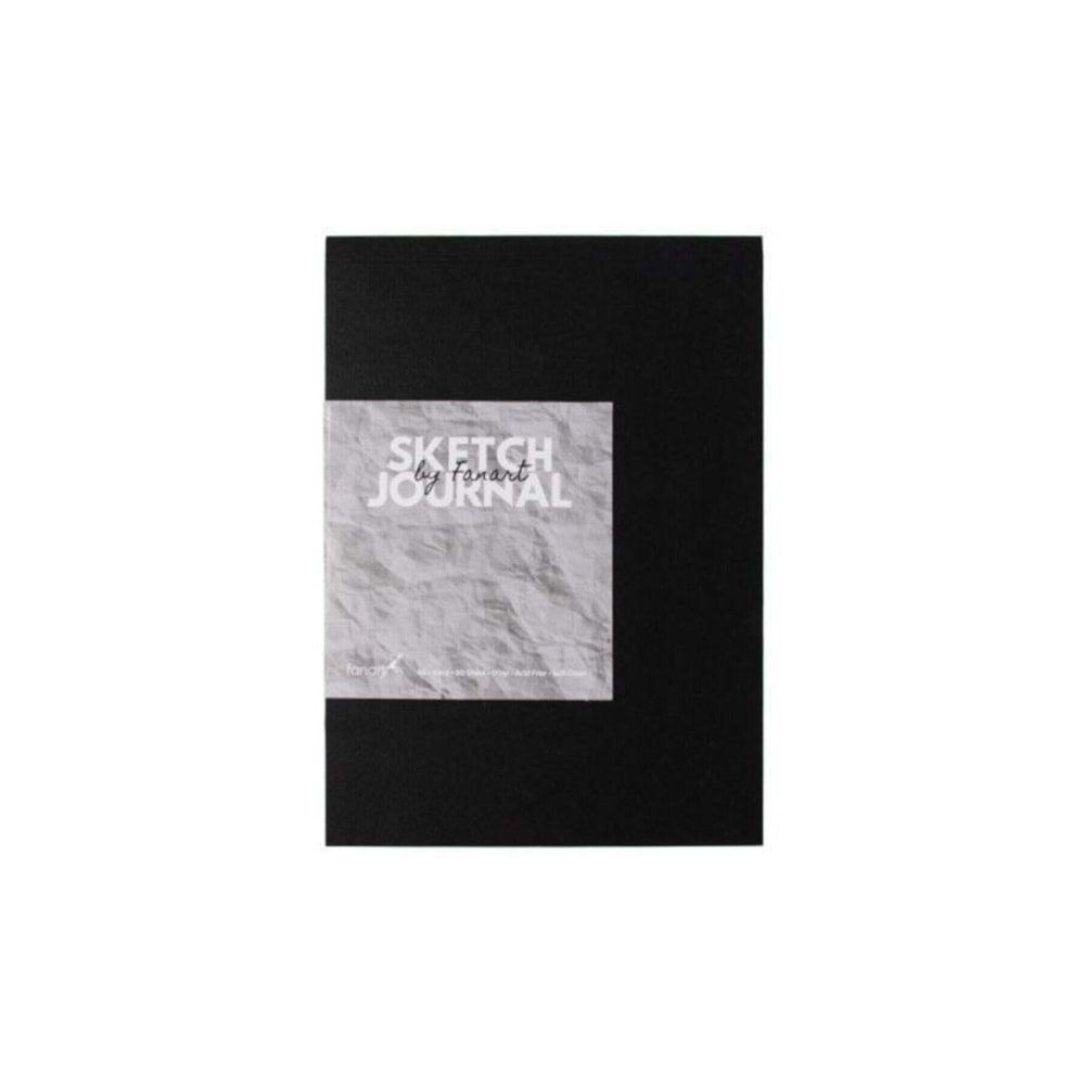 Fanart Academy Sketch Journal 110 GR 60 YP A4 Siyah 8664