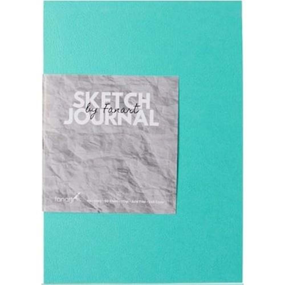 Fanart Academy Sketch Journal 110 GR 60 YP A5 Turkuaz 8662