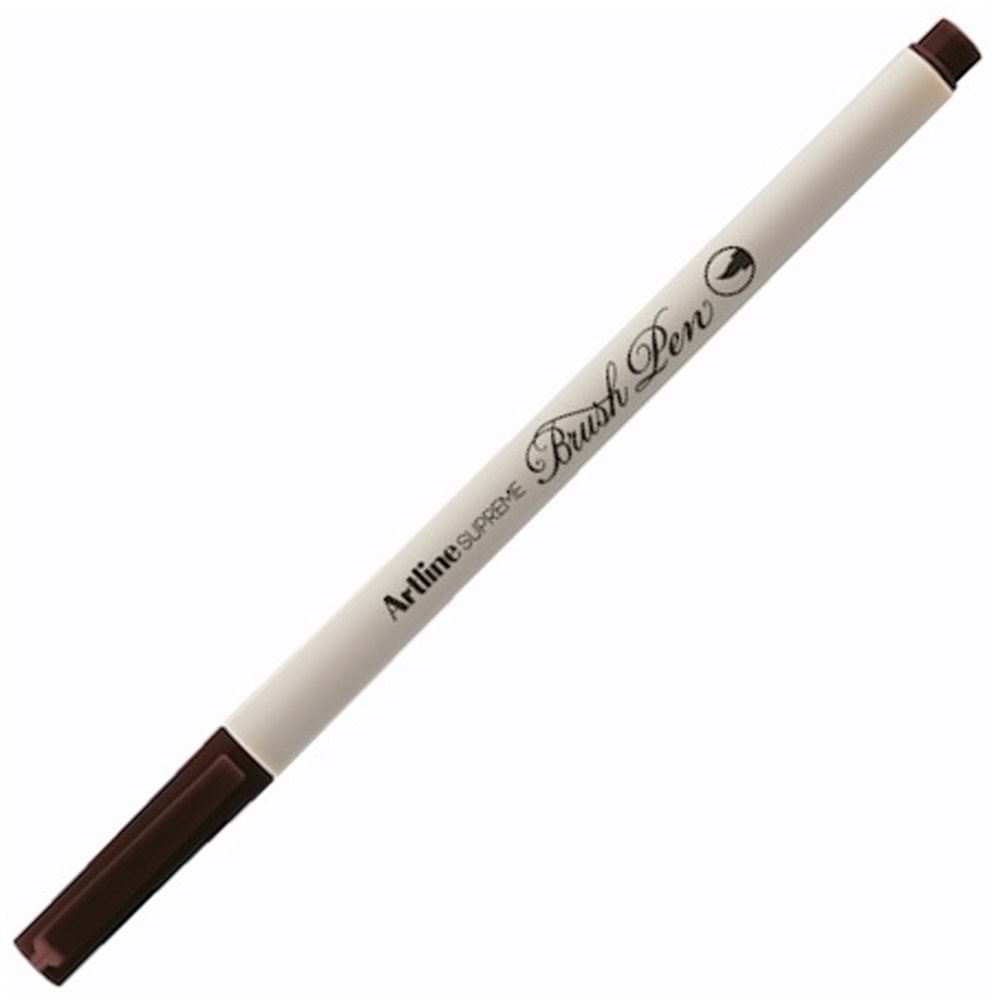 Artline Supreme Brush Uçlu Kalem Koyu Kahve EPFS-F (1 Adet)
