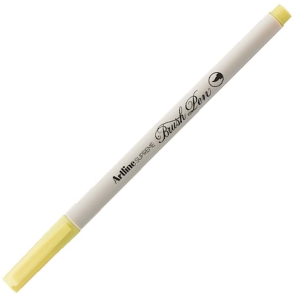 Artline Supreme Brush Uçlu Kalem Açık Sarı EPFS-F (1 Adet)
