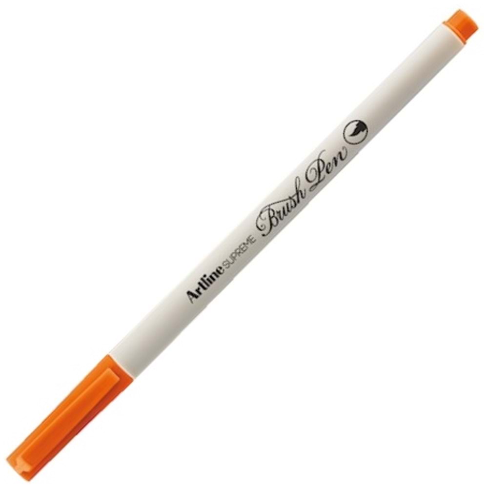 Artline Supreme Brush Uçlu Kalem Turuncu EPFS-F (1 Adet)