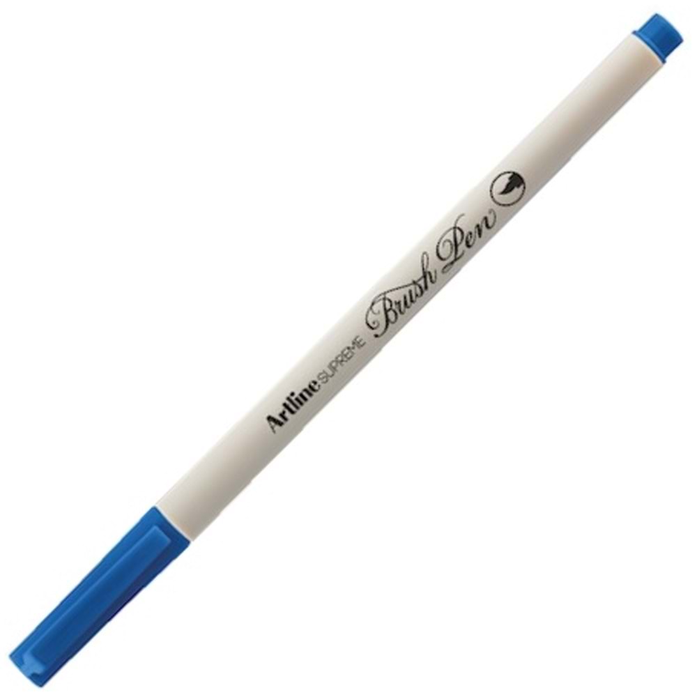 Artline Supreme Brush Uçlu Kalem Royal Mavi EPFS-F (1 Adet)