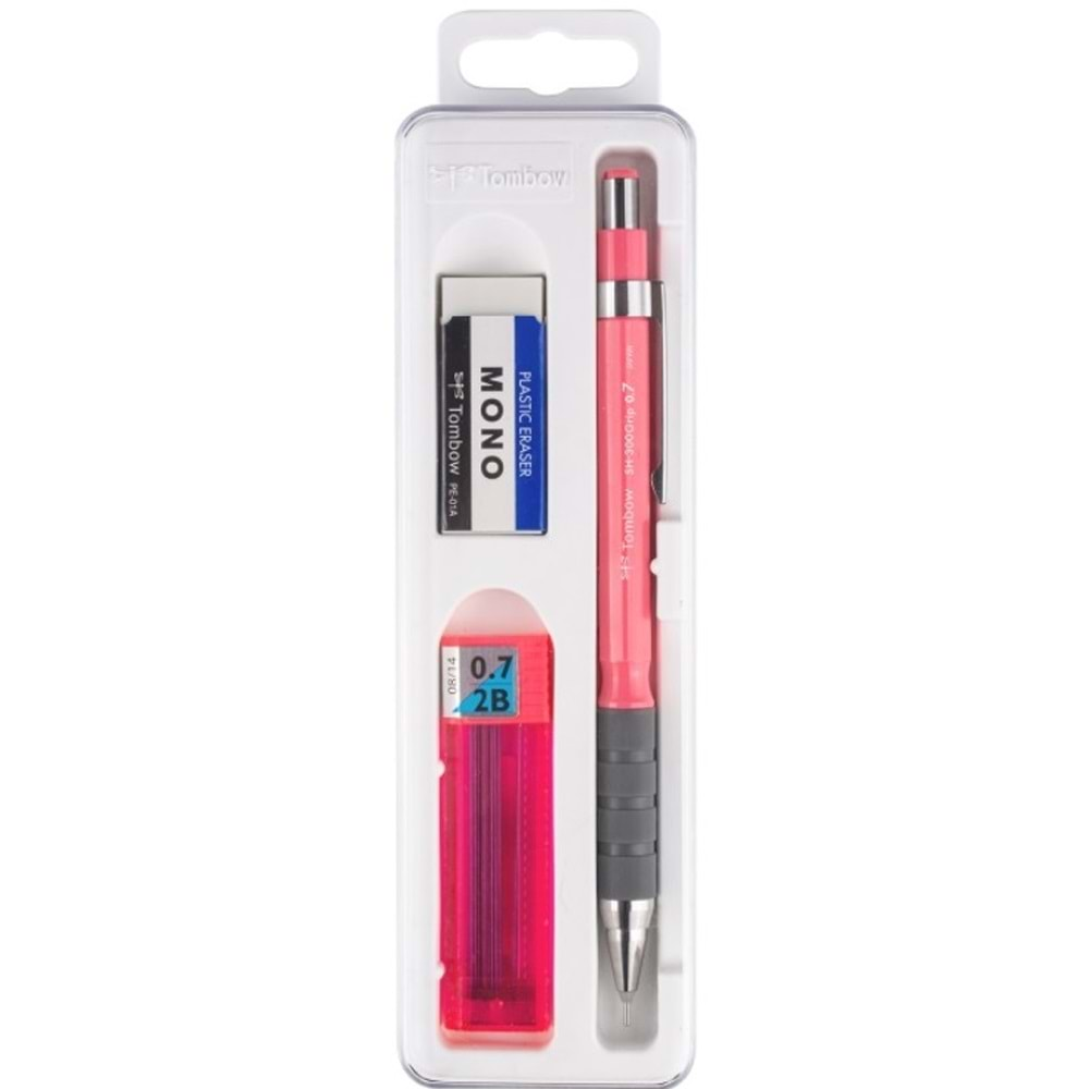 Tombow Versatil Kalem SH-300 Grip 0,7 MM Pembe SH-GR81 R7.K3