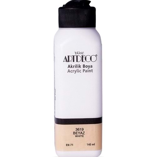 Artdeco Akrilik Boya 140 ML Beyaz 070R-3619