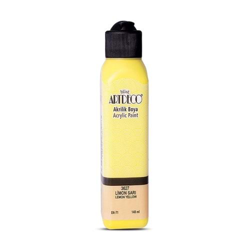 Artdeco Akrilik Boya 140 ML Limon Sarı 070R-3627