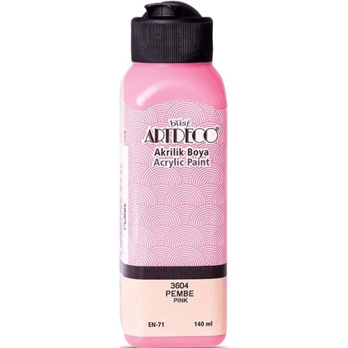 Artdeco Akrilik Boya 140 ML Pembe 070R-3604