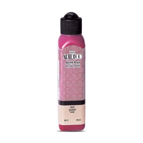 Artdeco Akrilik Boya 140 ML Şarap 070R-3021