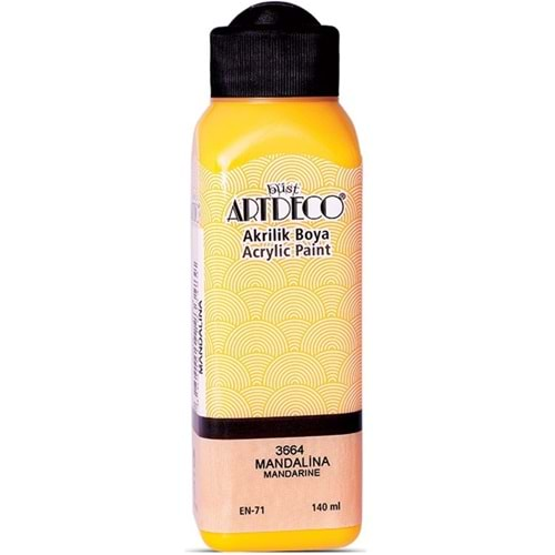 Artdeco Akrilik Boya 140 ML Mandalina Y-070R-3664