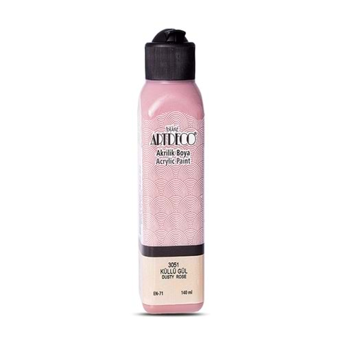 Artdeco Akrilik Boya 140 ML Küllü Gül 070R-3051