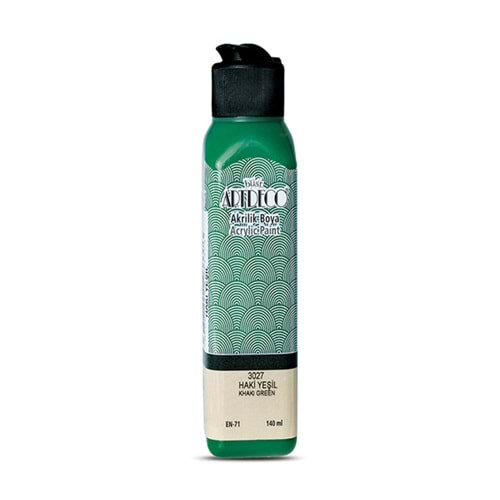 Artdeco Akrilik Boya 140 ML Haki Yeşil 070R-3027