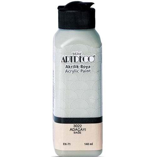 Artdeco Akrilik Boya 140 ML Adaçayı 070R-3022