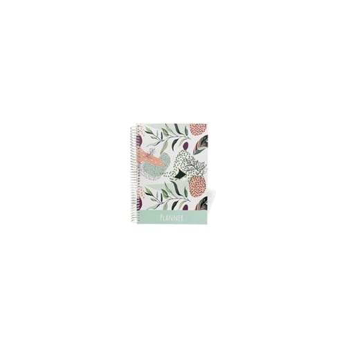 Liz Tarihsiz Ajanda Sert Kapak Spiralli 4 Renk Baskılı AJT01