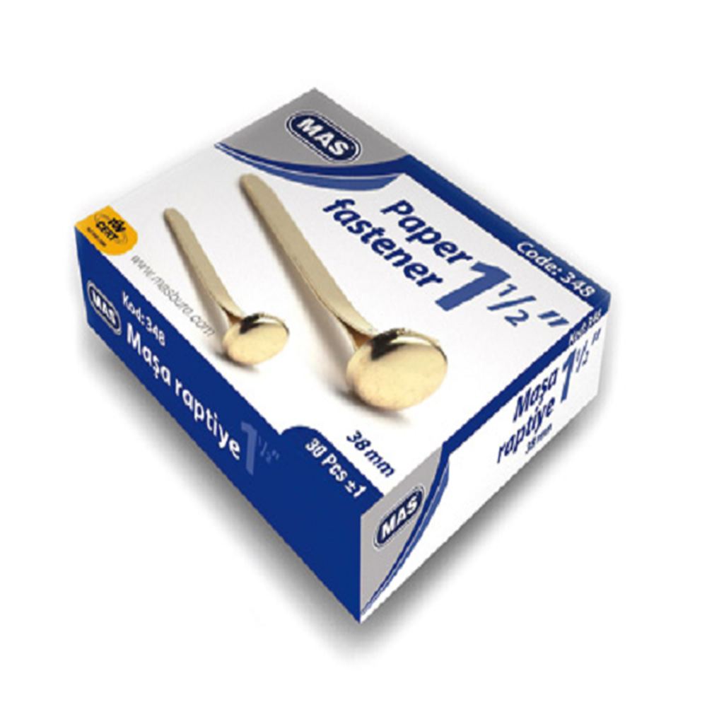 Mas Maşa Raptiye NO:9 38 MM 348 (1 Adet)