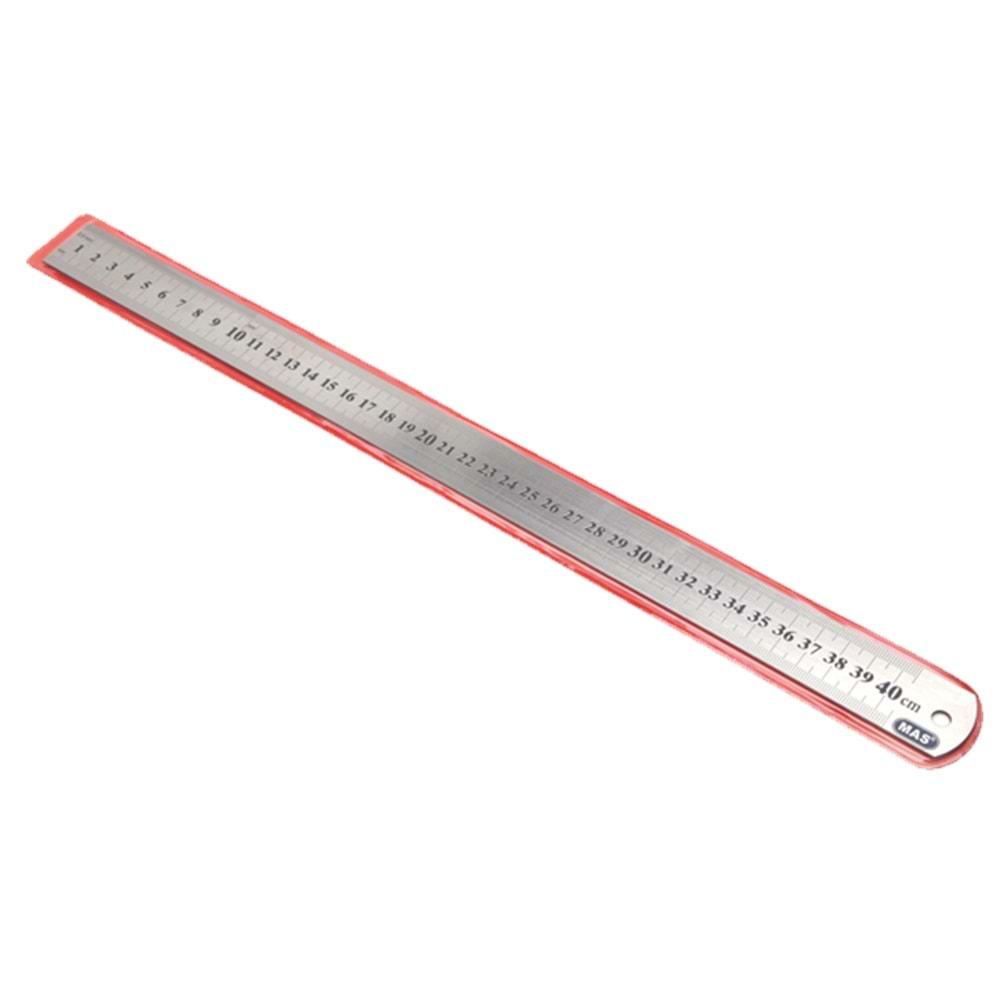 Mas Cetvel Çelik 40 CM 2340