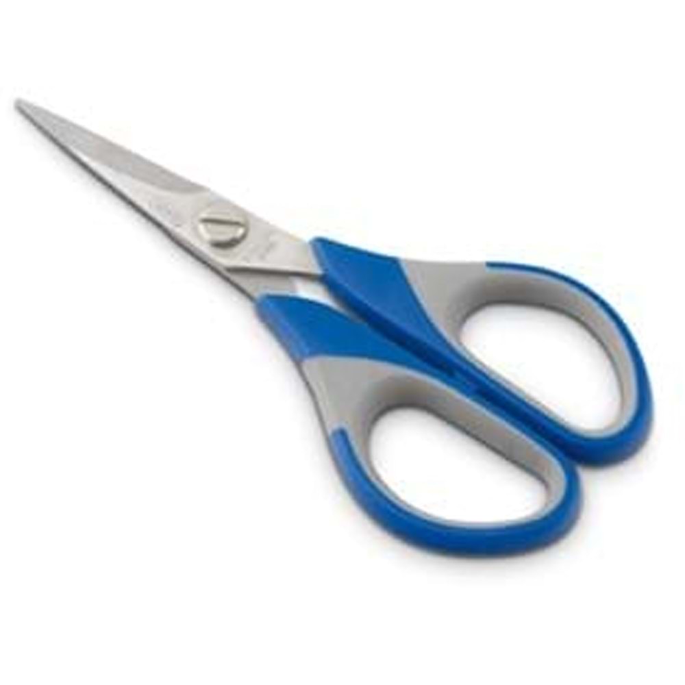 Mas Büro Makası Force Paslanmaz Çelik 14 CM 1214 (1 Adet)