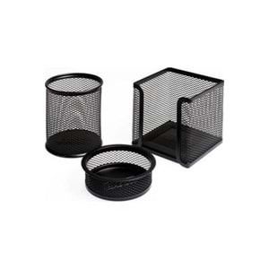 Bion Perfore 3 Lü Set Tepside Siyah 12 Li 9305