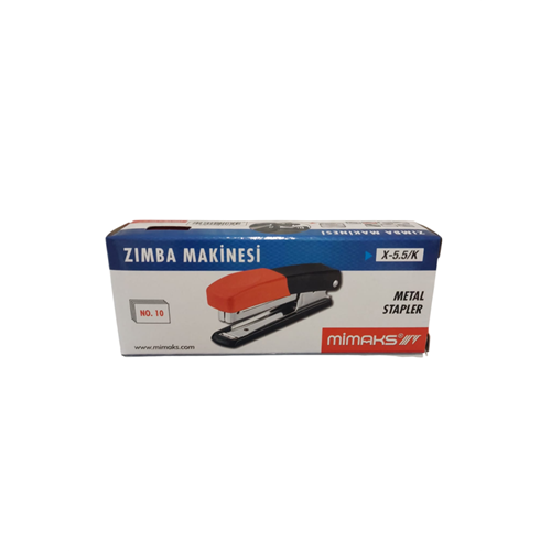 Mimaks Zımba Makinesi Metal No:10 Kırmızı
