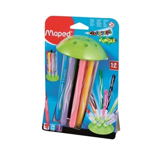 Maped Keçeli Boya Kalemi Jungle Innovatıon 12 Renk 845445