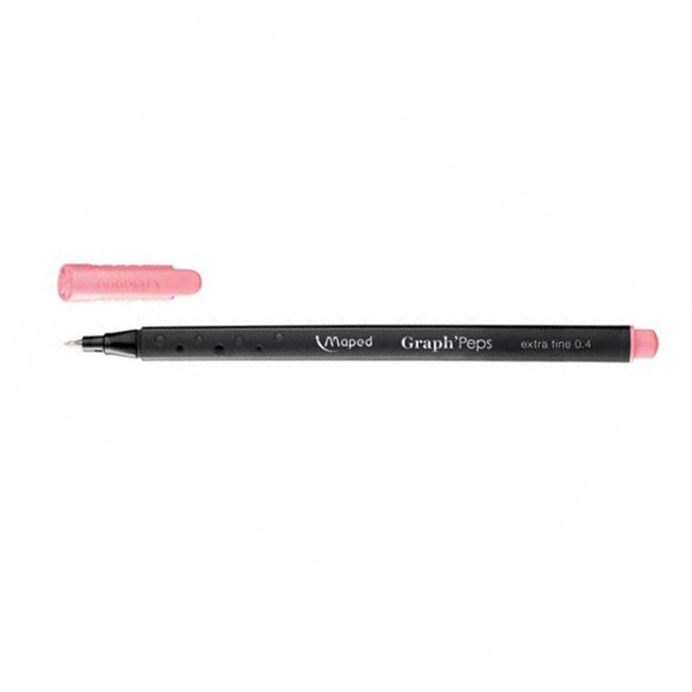 Maped Fineliner Graph Peps 0.4 MM Toz Pembe 74912902 (1 Adet)