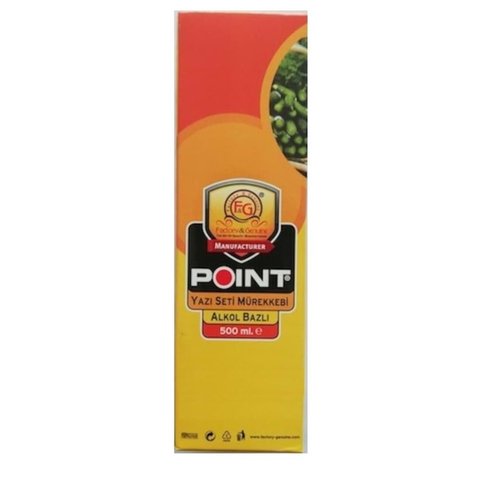 Factory Market Yazı Seti Mürk.(su Bazlı)siyah 500 Ml.