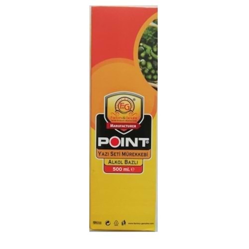 Factory Market Yazı Seti Mürk.(su Bazlı)siyah 500 Ml.