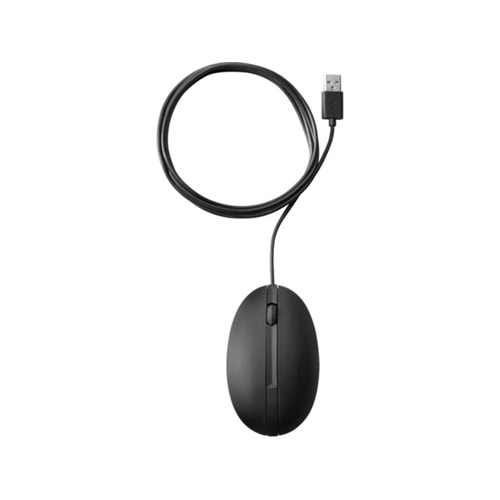 HP 320M 9VA80AA 1200Dpı Siyah Usb Kablolu Mouse Kablo Uzunluğu 1,8Mt