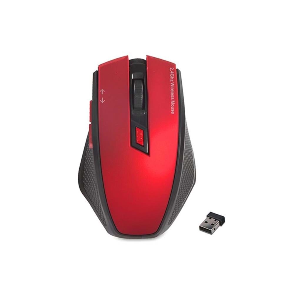 Everest SMW-777 KIRMIZI USB 2.4 GHZ Optk Kab. Mou