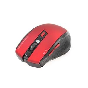Everest SMW-777 KIRMIZI USB 2.4 GHZ Optk Kab. Mou