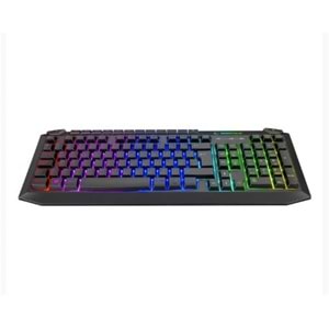 Rampage KB-R310 BROKER V2 Siyah Usb Gökkuşağı Zemin Aydınlatmalı 12800 DPI Oyuncu Klavye + Mouse Set