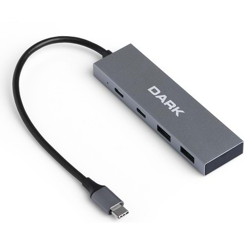 Dark DK-AC-USB312C 4 Port USB Type-C HUB 2X USB3.0 Type-A & 2X USB3.1 Type -C