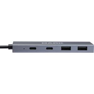 Dark DK-AC-USB312C 4 Port USB Type-C HUB 2X USB3.0 Type-A & 2X USB3.1 Type -C