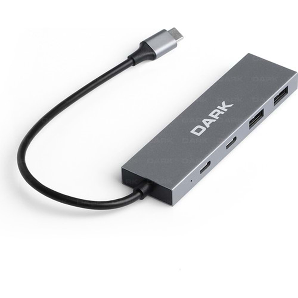 Dark DK-AC-USB312C 4 Port USB Type-C HUB 2X USB3.0 Type-A & 2X USB3.1 Type -C