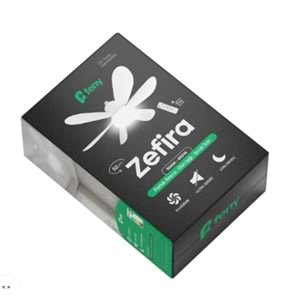 Feny Fn-F80 Zefira 3 Kademe Ultra Sessiz Uyku Mod 3000k-6500K Led Tavan Vantilatörü Kumanda