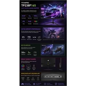TITANPRO TP238F165 23,8