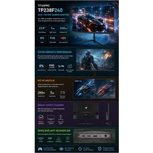 TITANPRO TP238F240 23,8