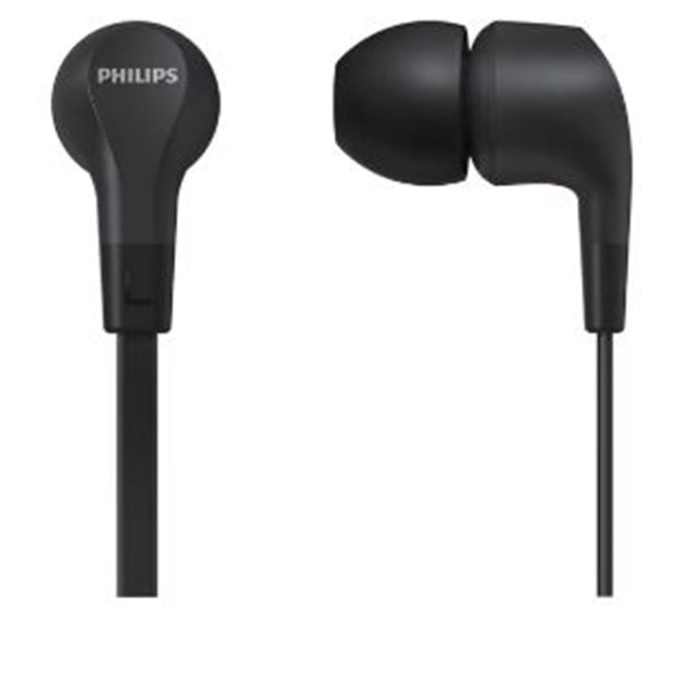 Philips TAE1105BK-00 Compact İn-Ear Kulak İçi Mikrofonlu Kablolu Siyah Kulaklık