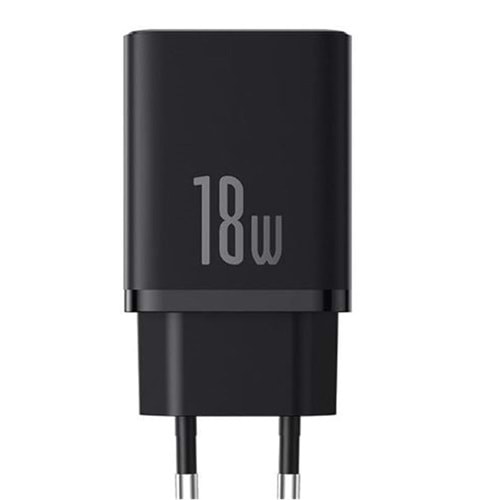 Baseus P10111405117-Z1 Cube Fast QC 3.0 18W USB-A Hızlı Şarj Aleti Cluster Black