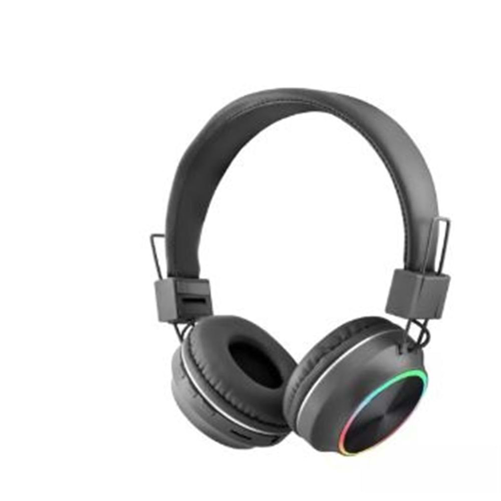 Hadron MF8 Siyah Super Bass Sound Kulaklık Led