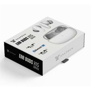 Snapron SNK-9005 Beyaz ANC & ENC Kablosuz Bluetooth 5.4 Kulaki İçi Kulaklık